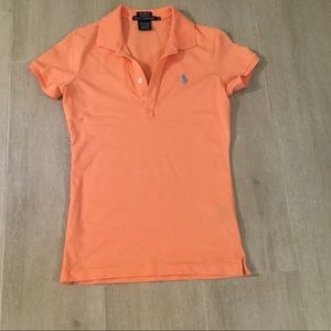 🆕 Ralph Lauren Golf peach polo shirt